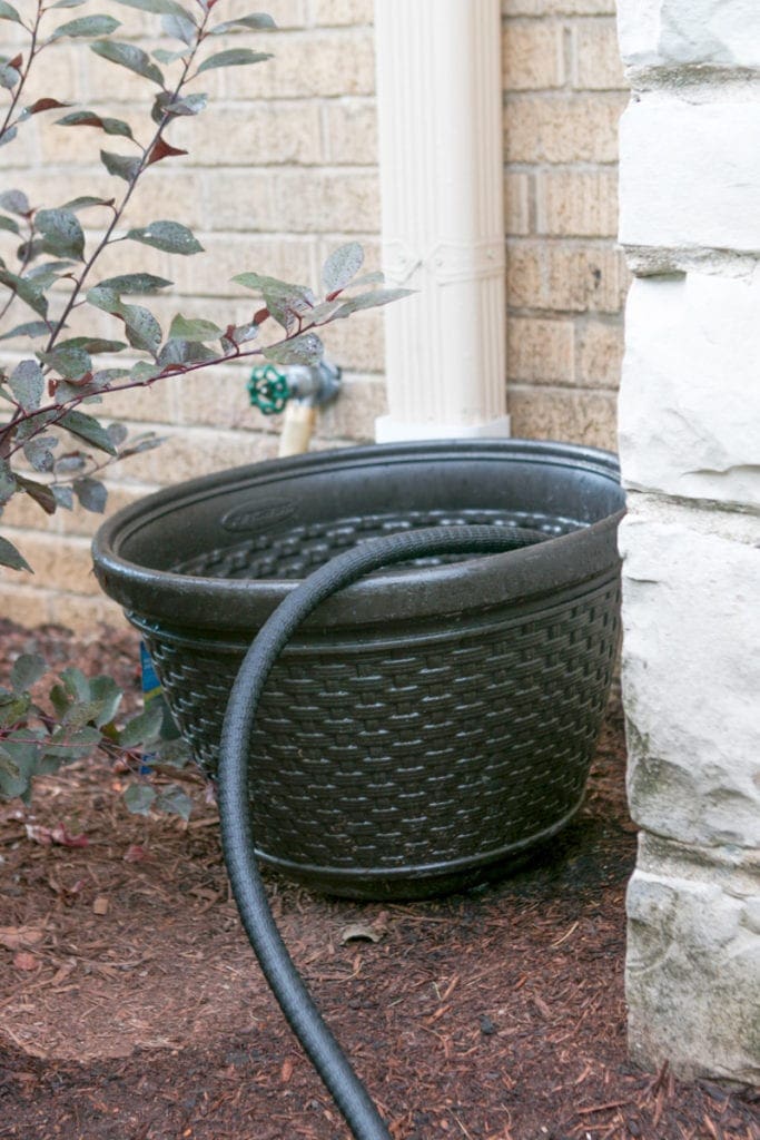 hiding a hose 