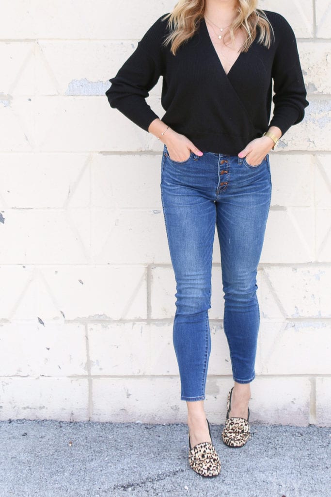Leopard flats can make any neutral outfit more exciting