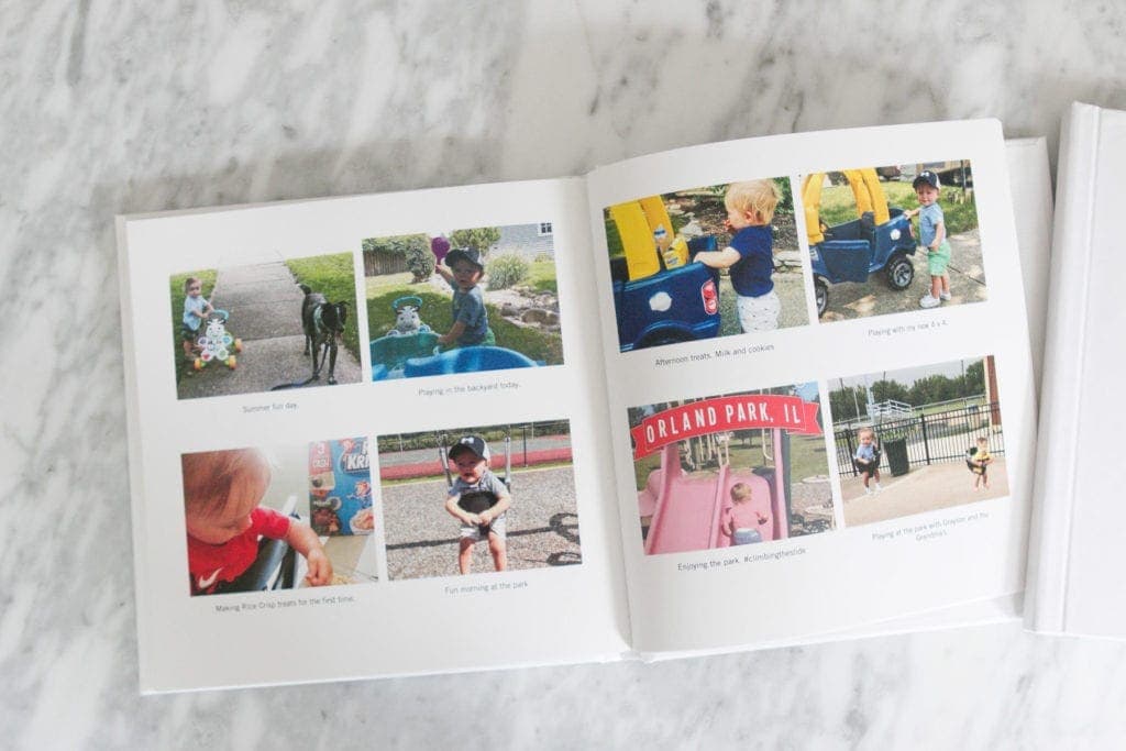making a family instagram book