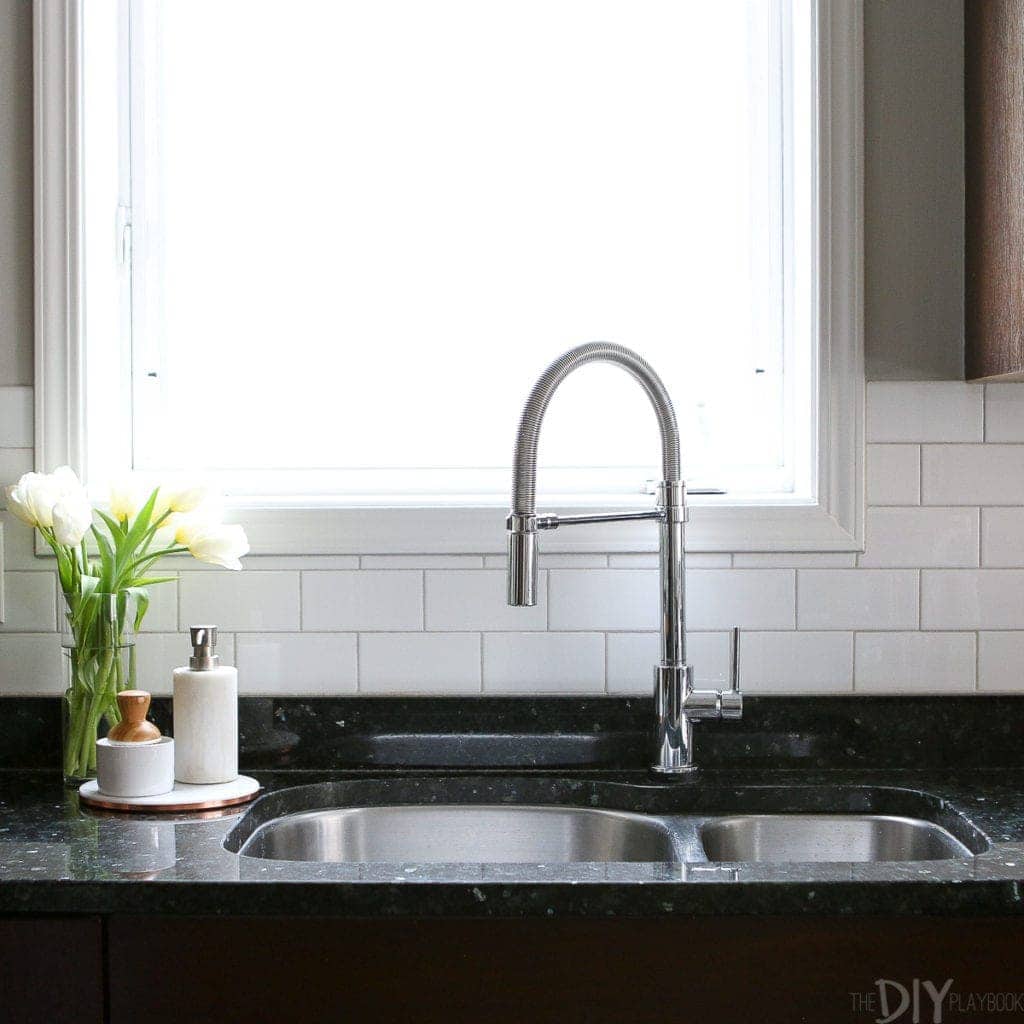 Consider using a dish brush set to create an eco-friendly home