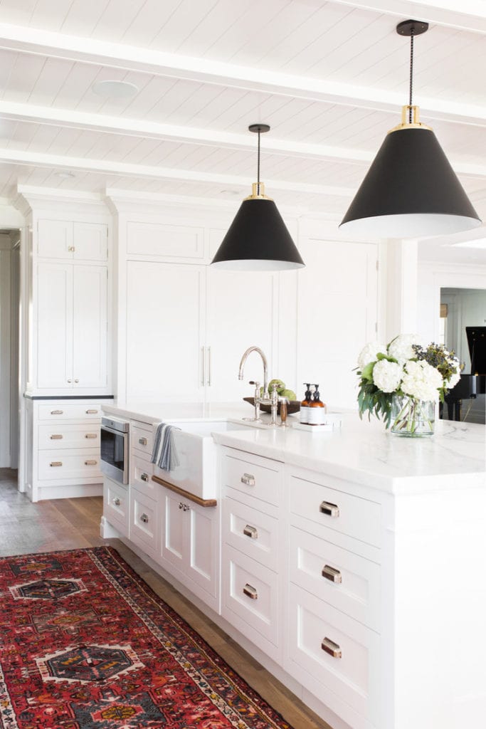 kitchen inspiration and ceiling paneling by studio mcgee