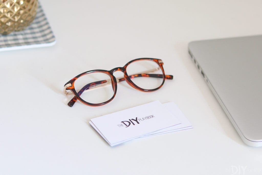 The DIY Playbook business card