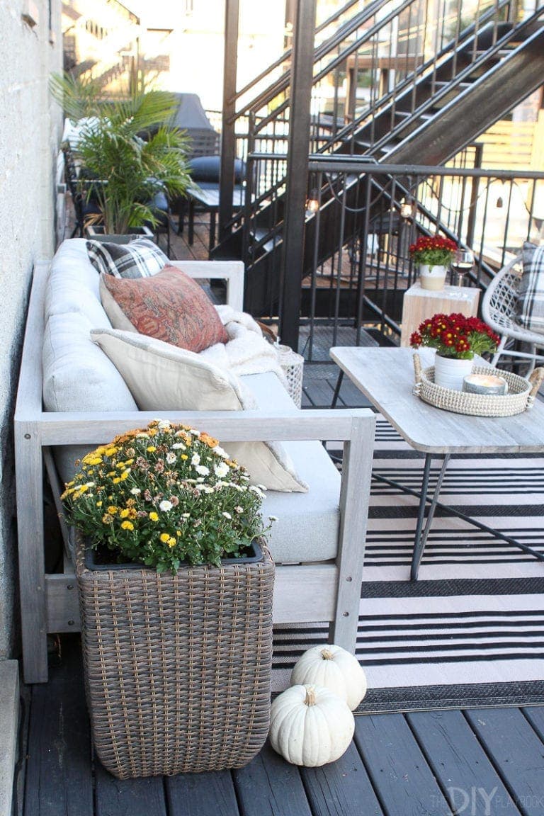 Our Cozy Fall Patio