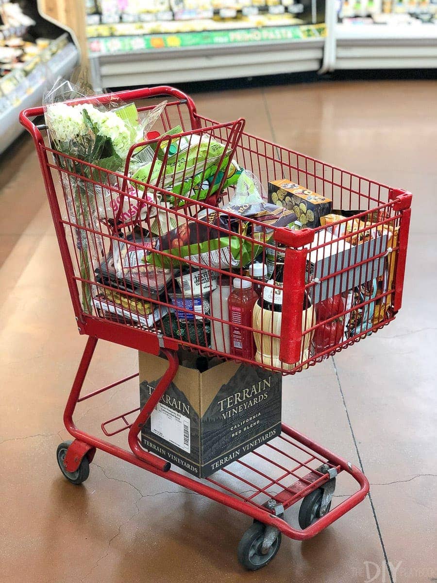 Trader joe's shopping cart