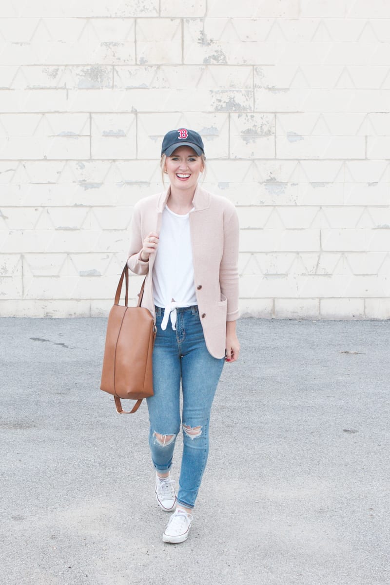 How to dress down a blazer for the weekend