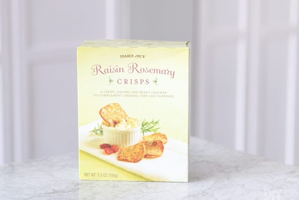 raisin rosemary crisp crackers from trader joe's