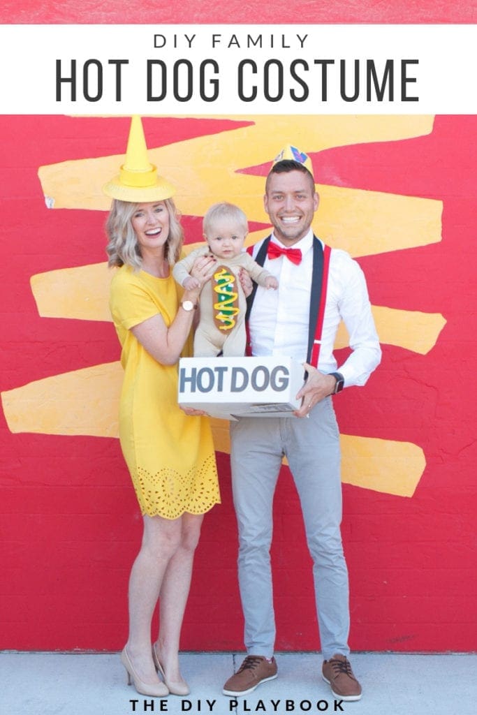 DIY Family Hot Dog Costume