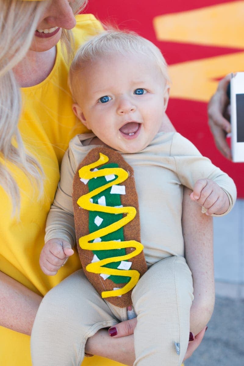 diy baby hot dog step by step tutorial