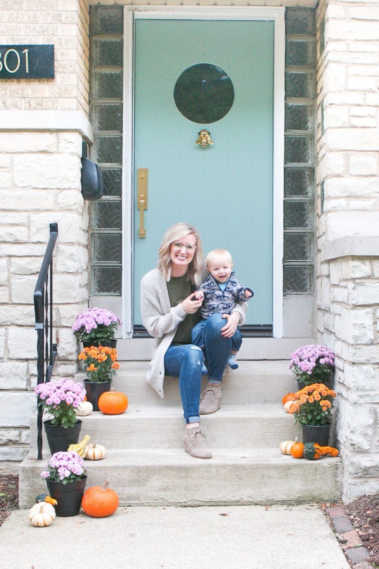 B’s Fall Porch + Patio