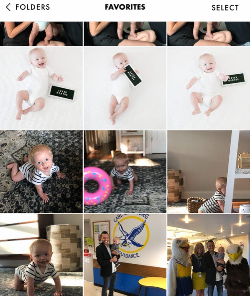 using a color story to edit photos