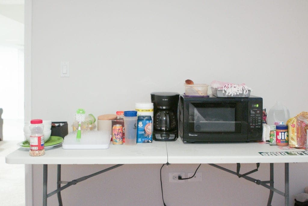 how to live without a kitchen during a kitchen renovation