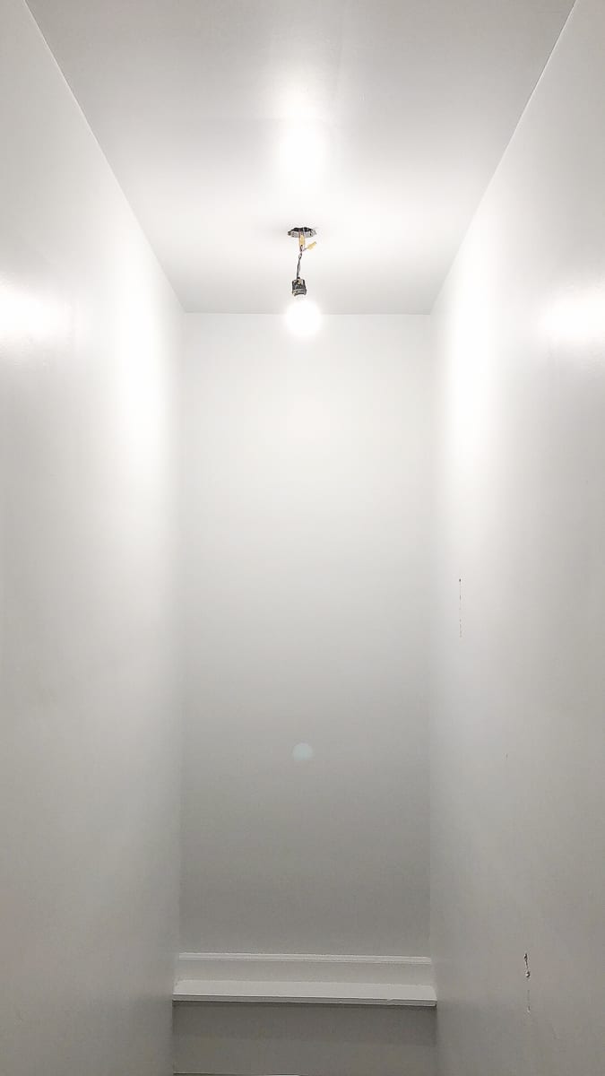 stairwell light before