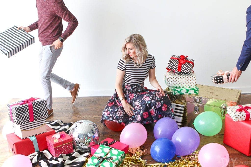 Behind the scenes of our holiday photo shoot