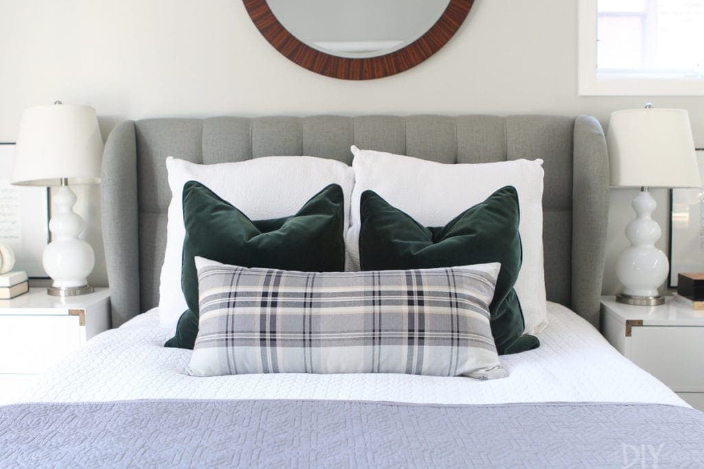 Plaid lumbar pillow from Tonic Living