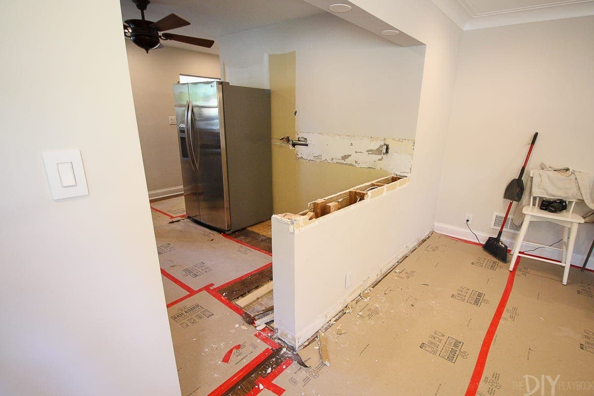 kitchen before
