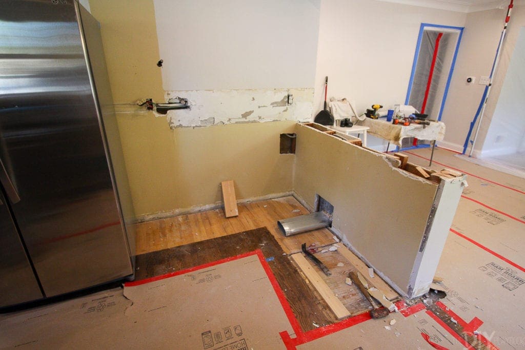 demoing a kitchen for beginners 