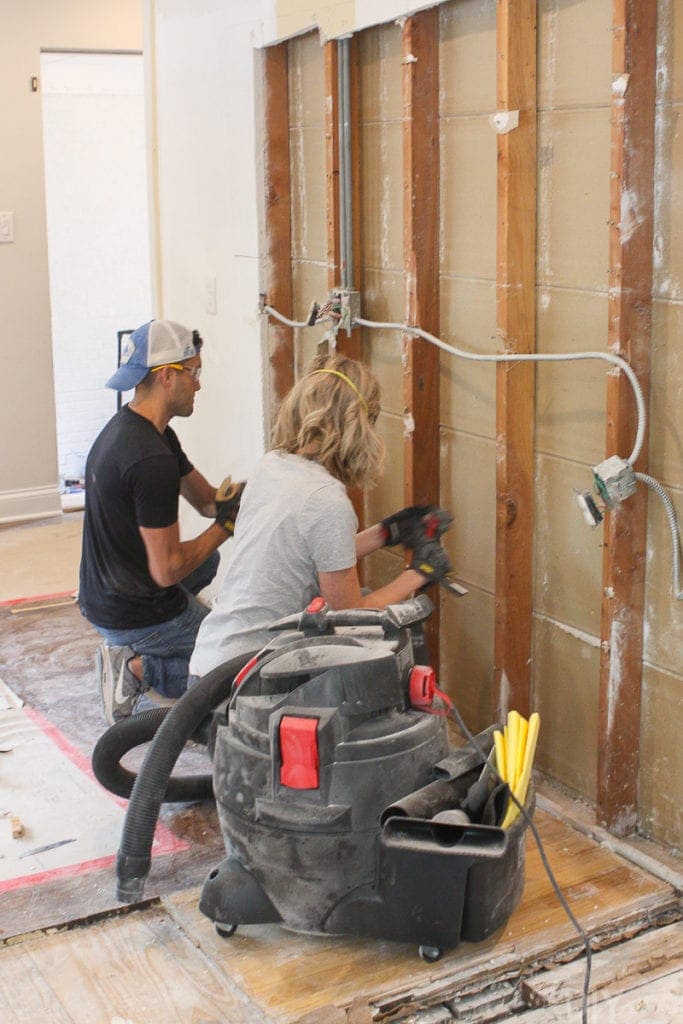how to tackle a kitchen renovation and demo