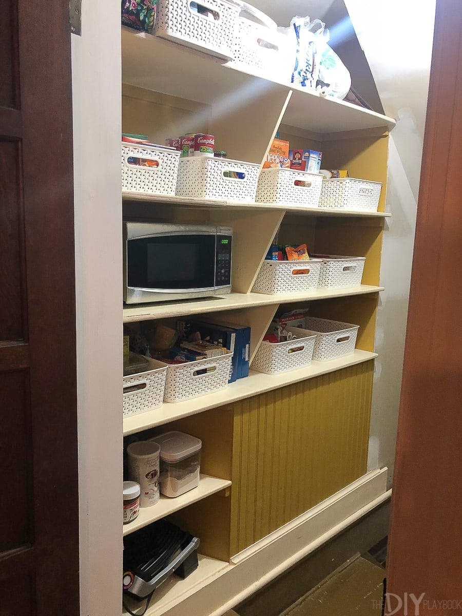 pantry before makeover