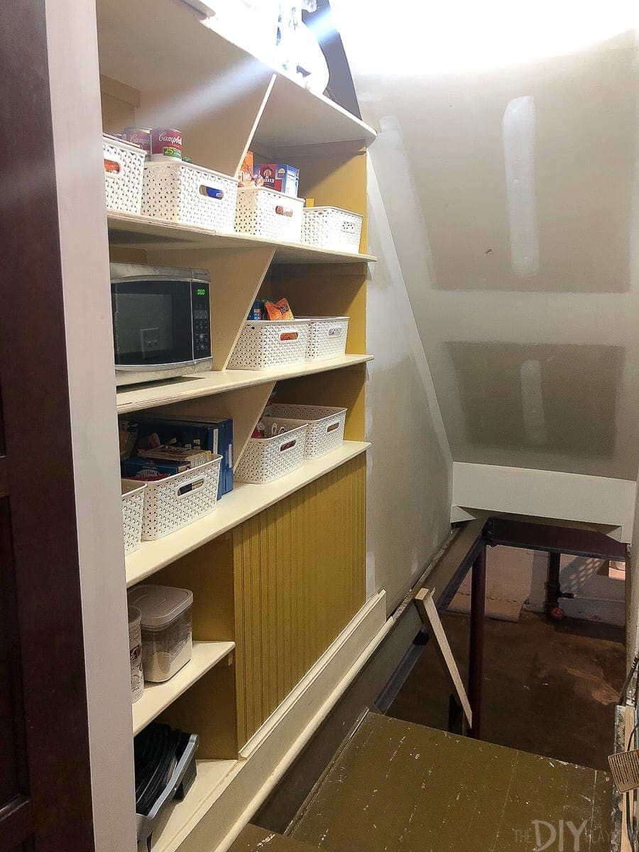 Pantry before makeover