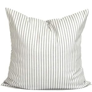 Striped Pillow Cover