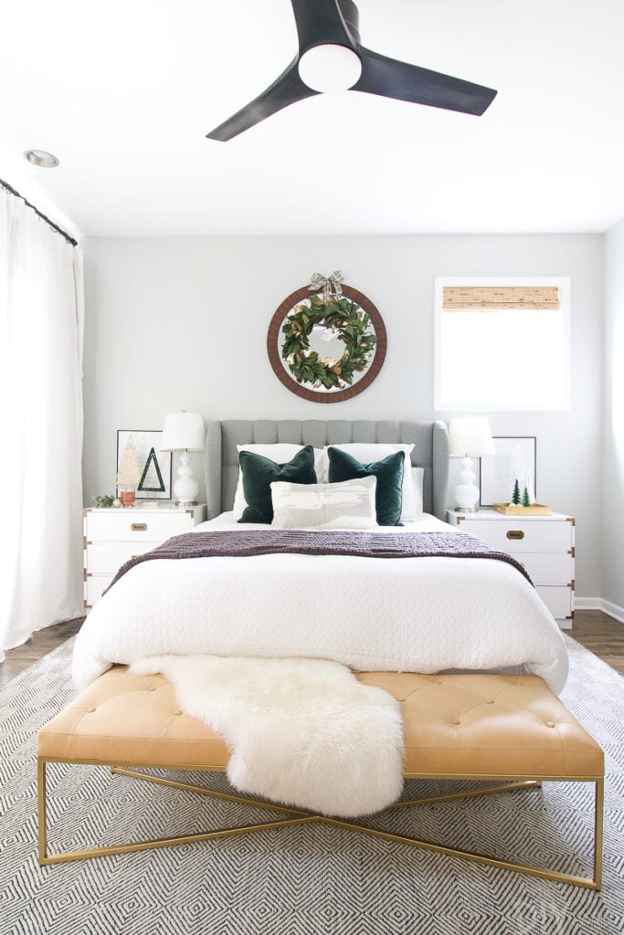 Holiday master bedroom