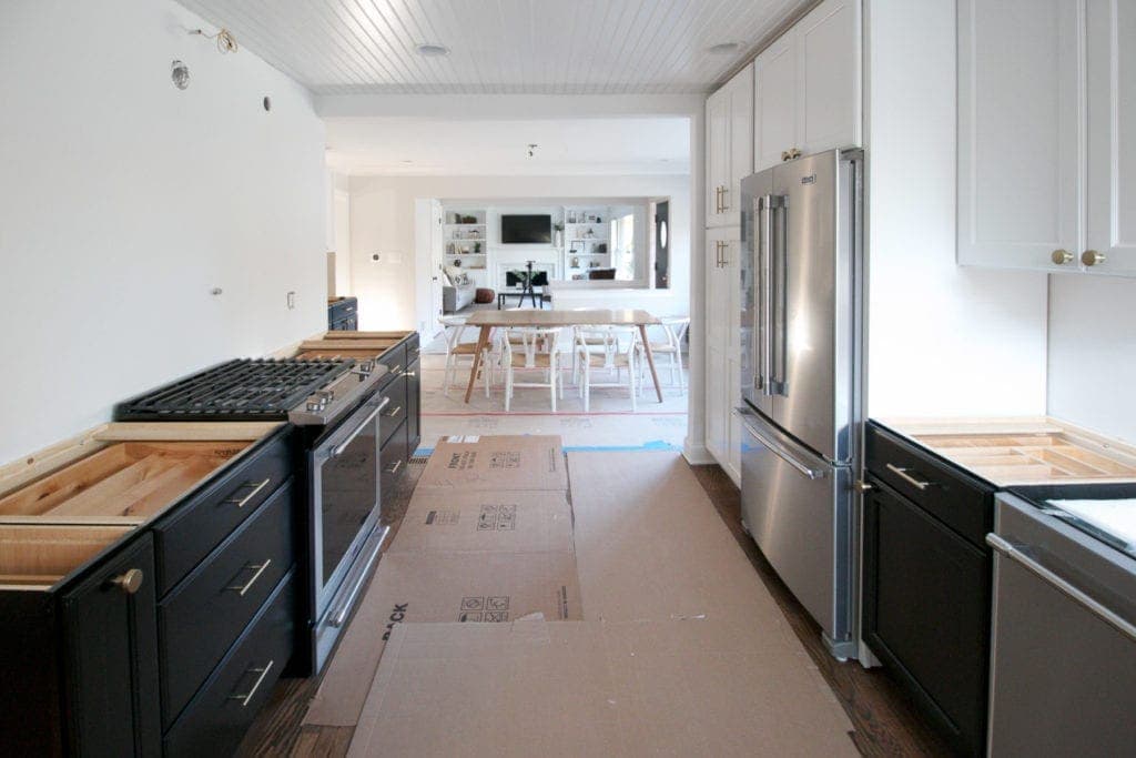 Two Tone Lowe's Kitchen Cabinets 