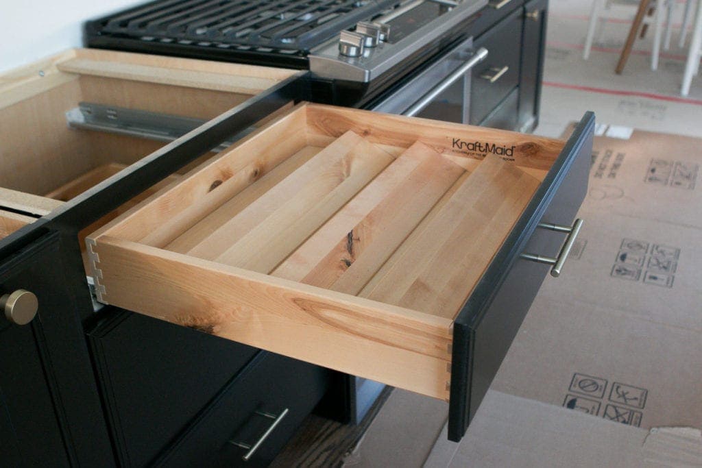 spice rack drawer pull out