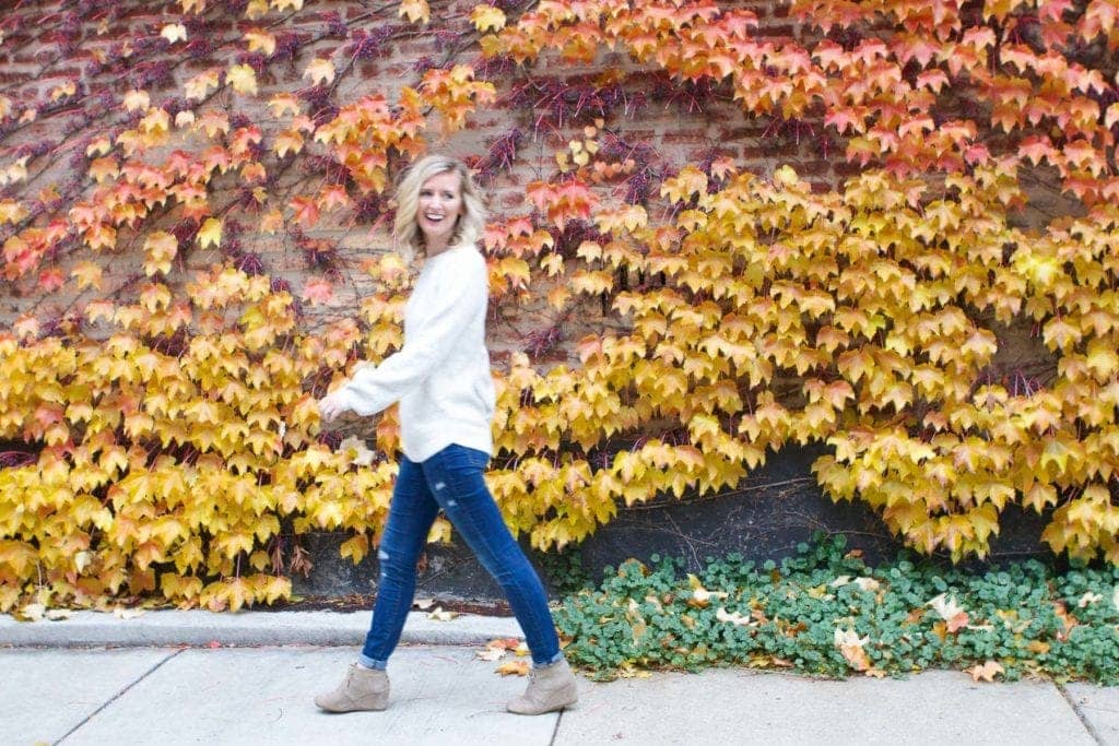 My new favorite cream sweater from LOFT