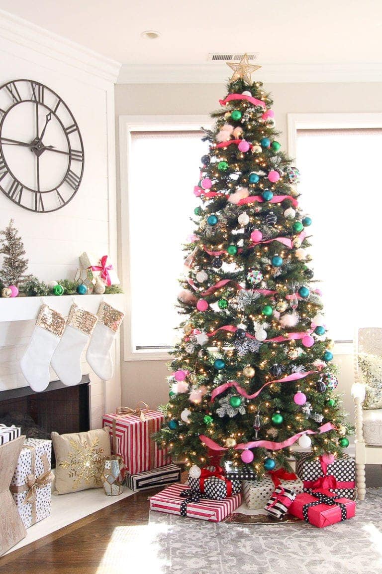 Our 2018 Dream Tree – Colorful Christmas Tree