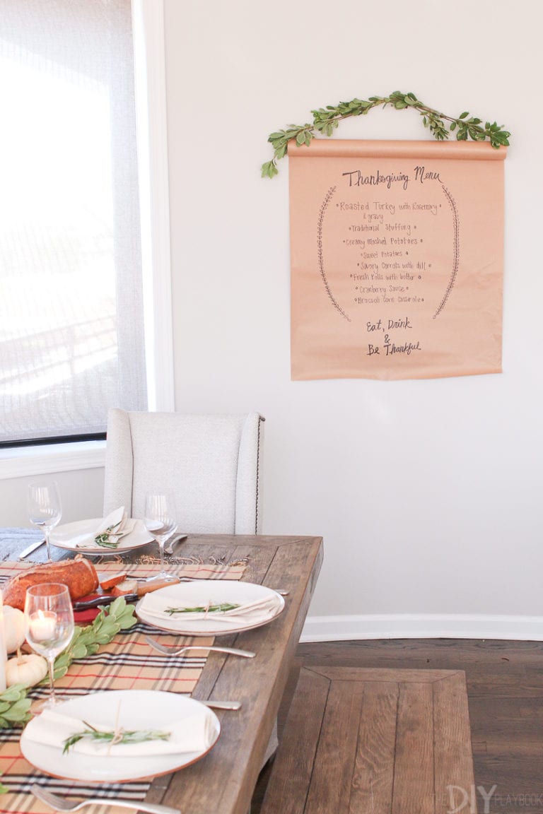 How to Create a Simple Thanksgiving Tablescape