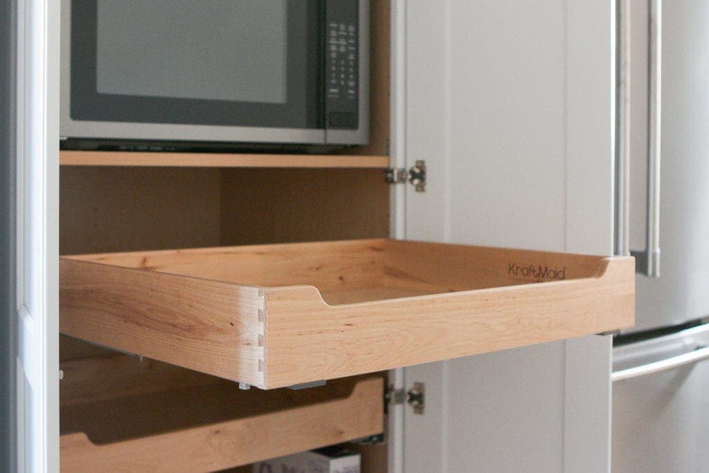 how to choose built-in kitchen cabinet organization