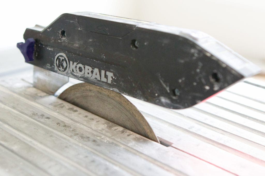 wet saw tiling tutorial
