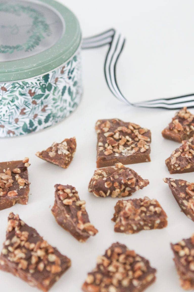 Chocolate Pecan Toffee Recipe