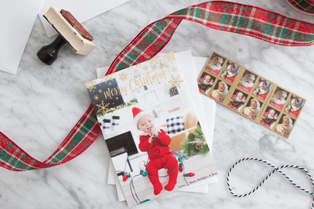 merry christmas holiday card