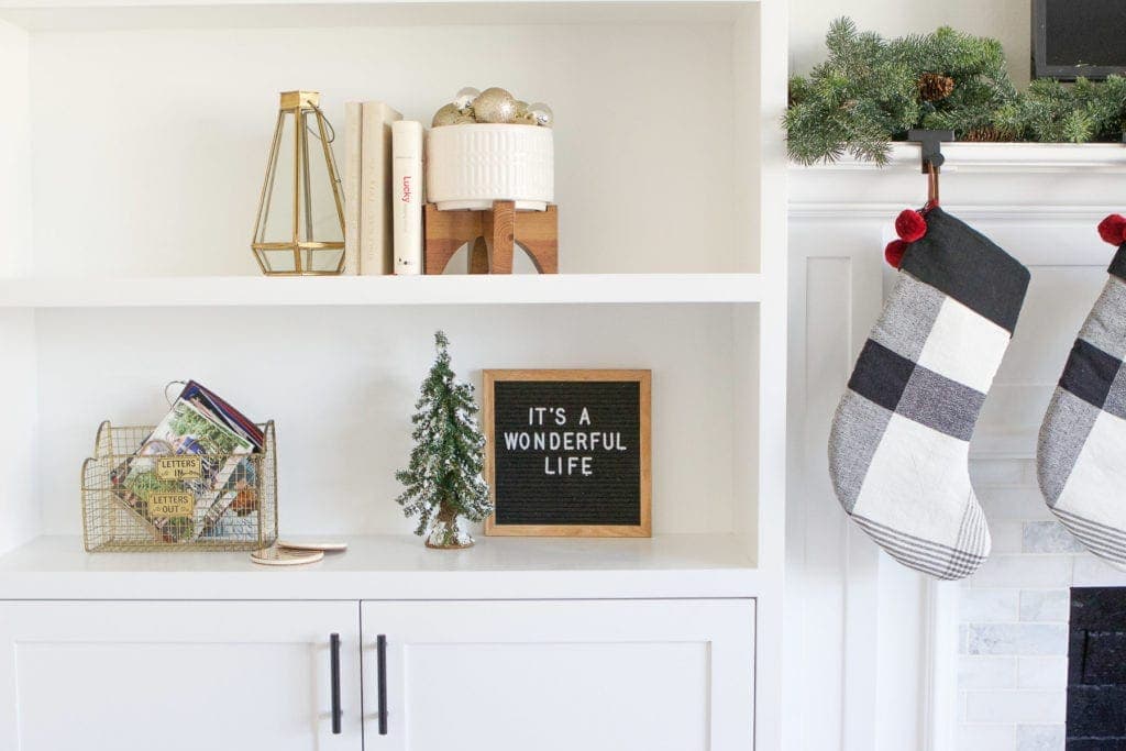 it's a wonderful life letterfolk sign