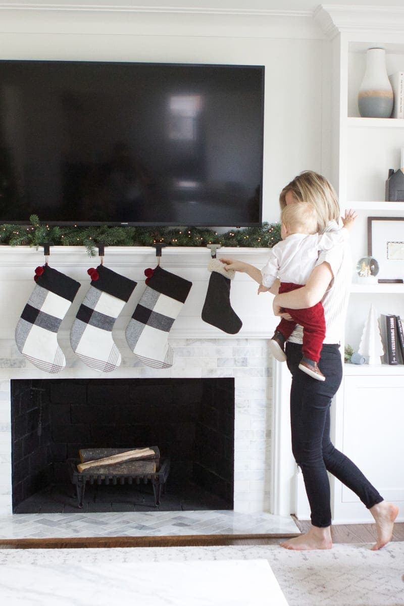 gearing up for baby #2 with a baby stocking