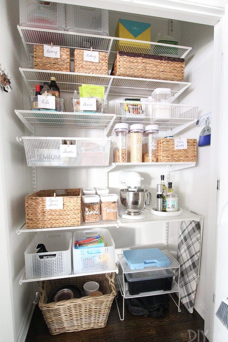 My Mom’s New Organized Pantry