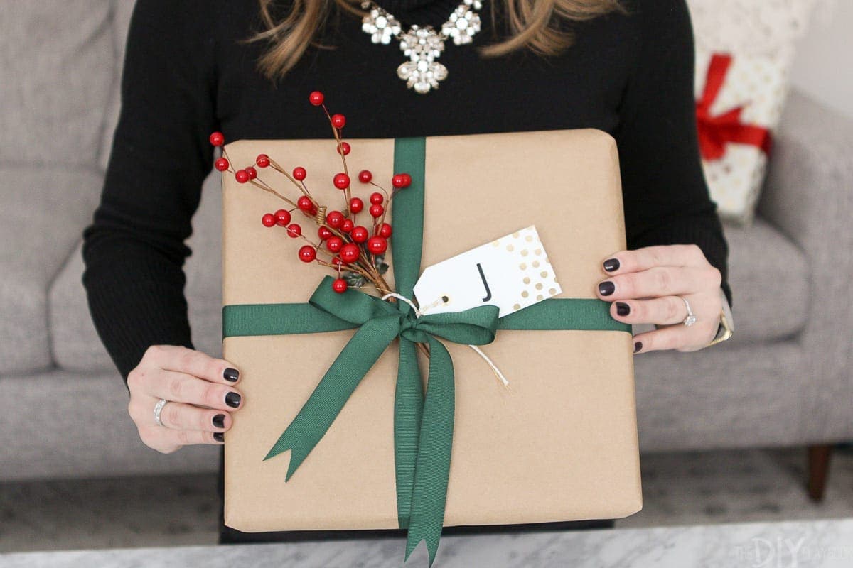 Displaying gifts