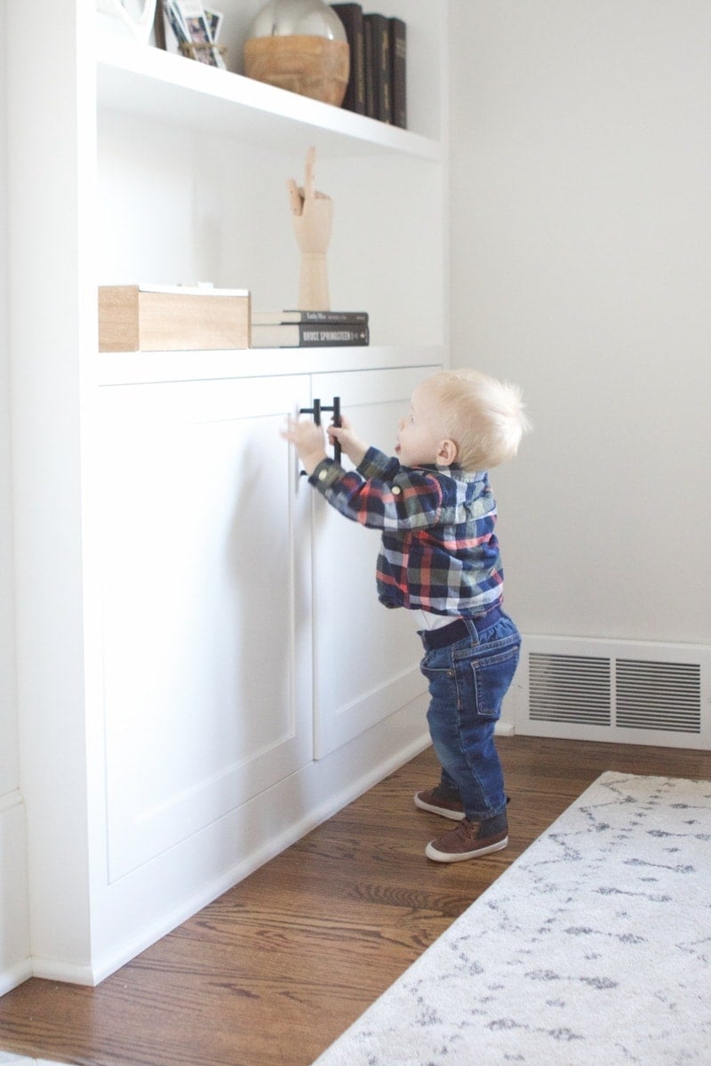 no show childproof cabinet locks