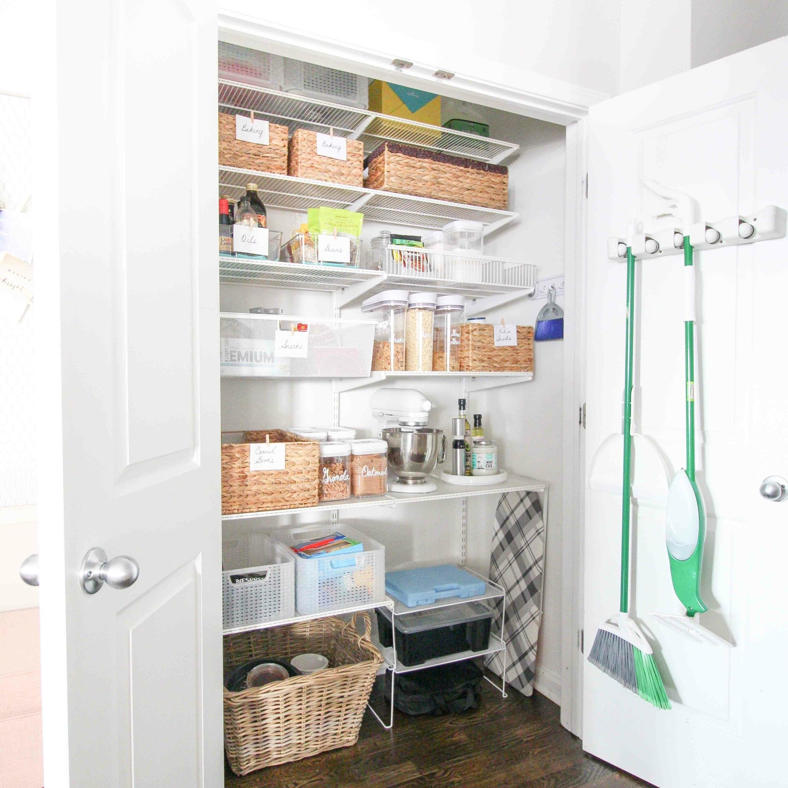 Organized pantry