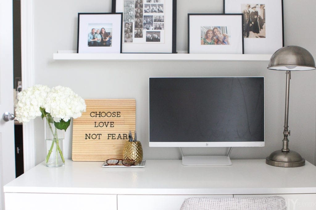 Choose Love. Not Fear. Letterboard