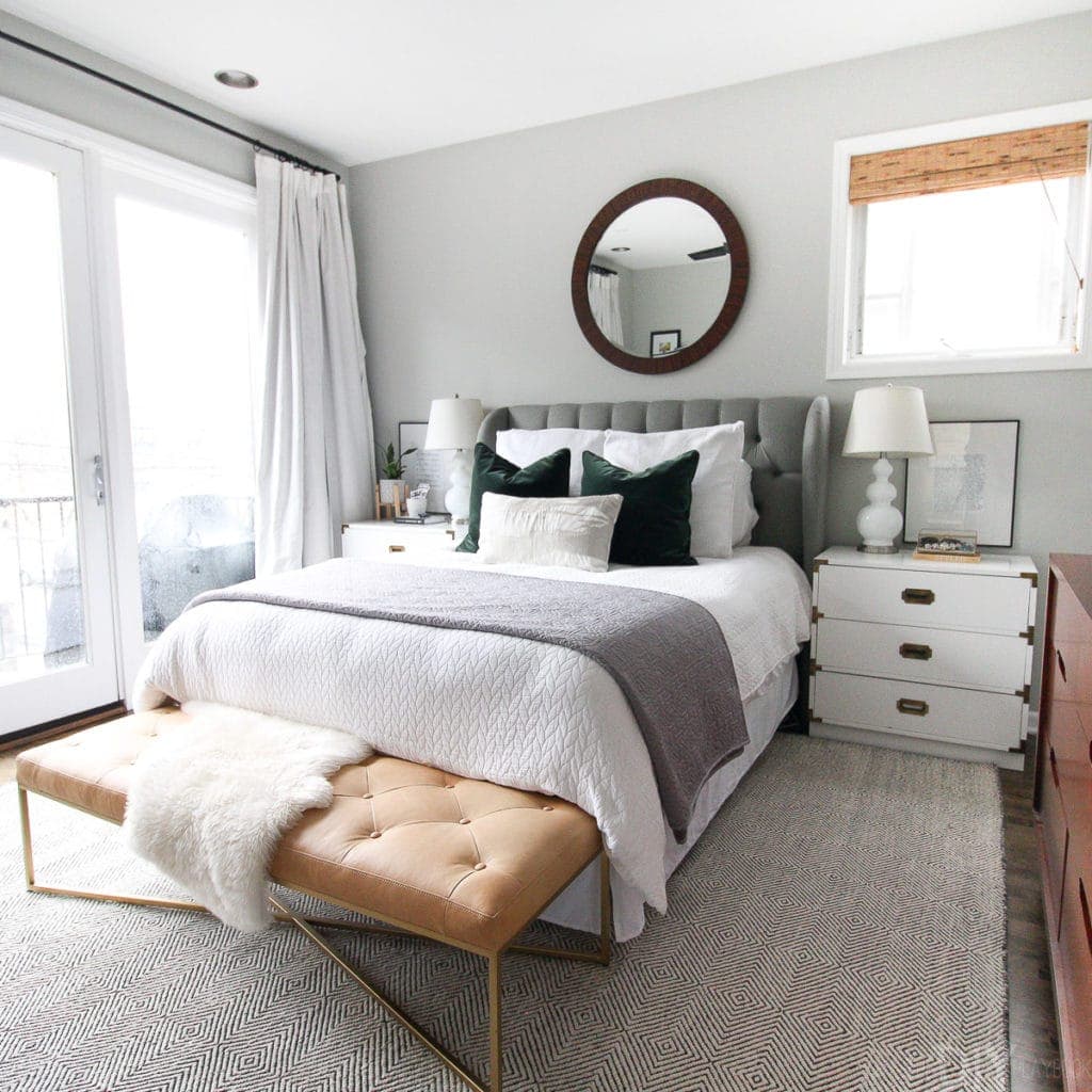 No sew blackout curtains condo DIY project
