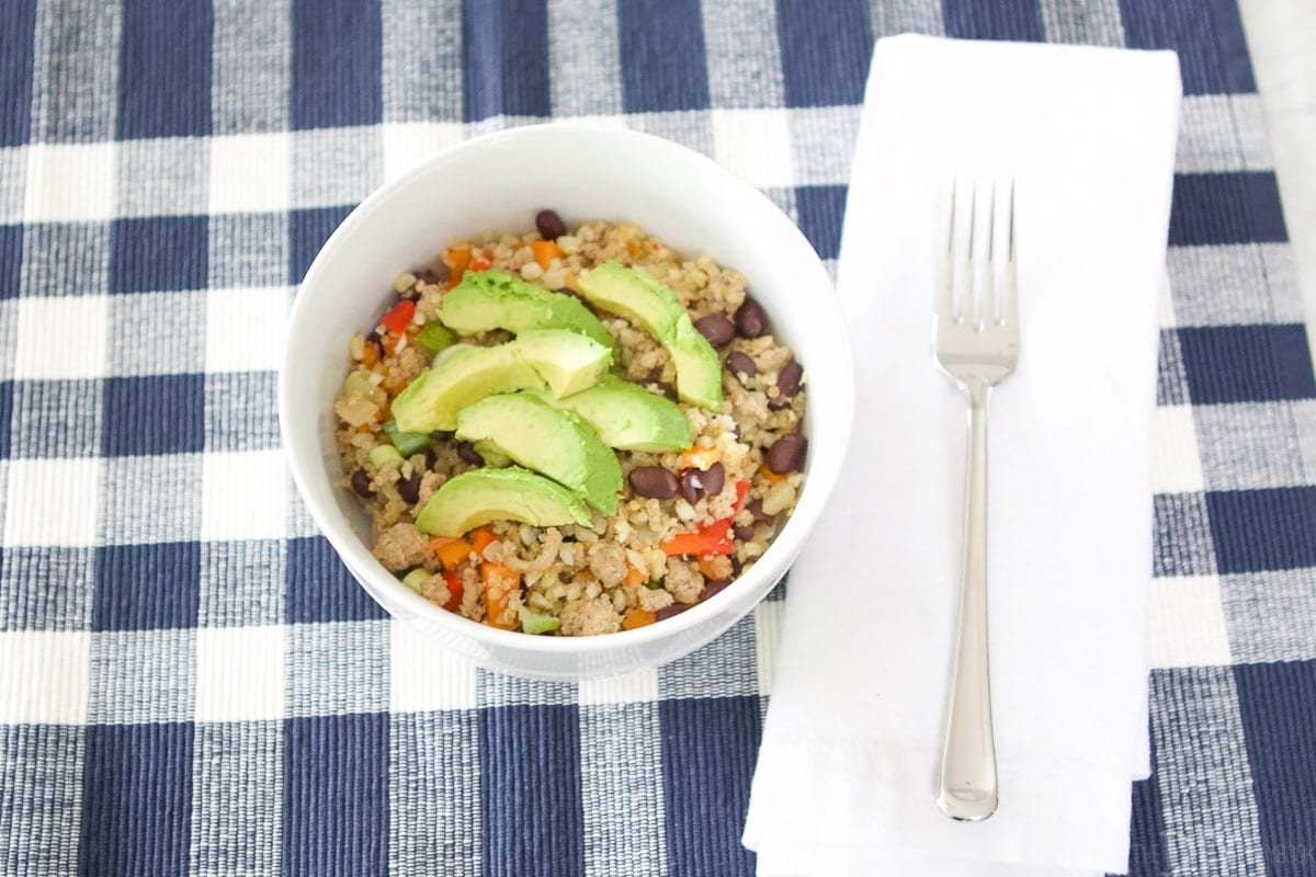 Protein bowl to meal prep for work