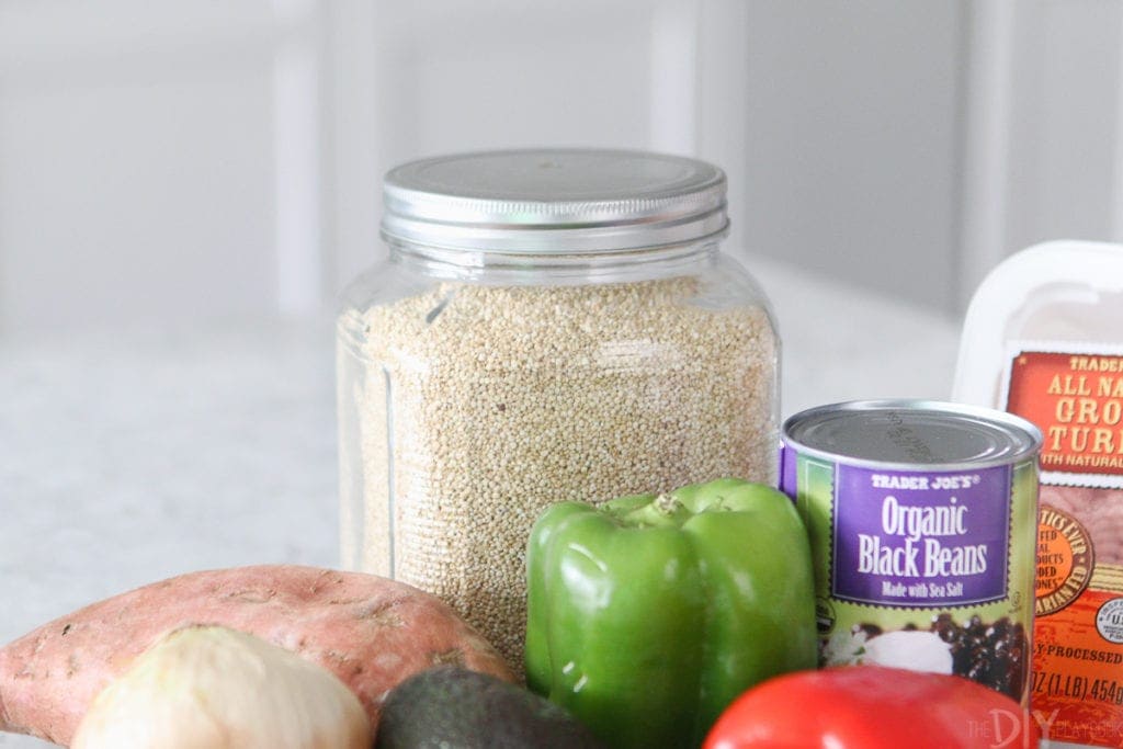 Making quinoa for a protein bowl