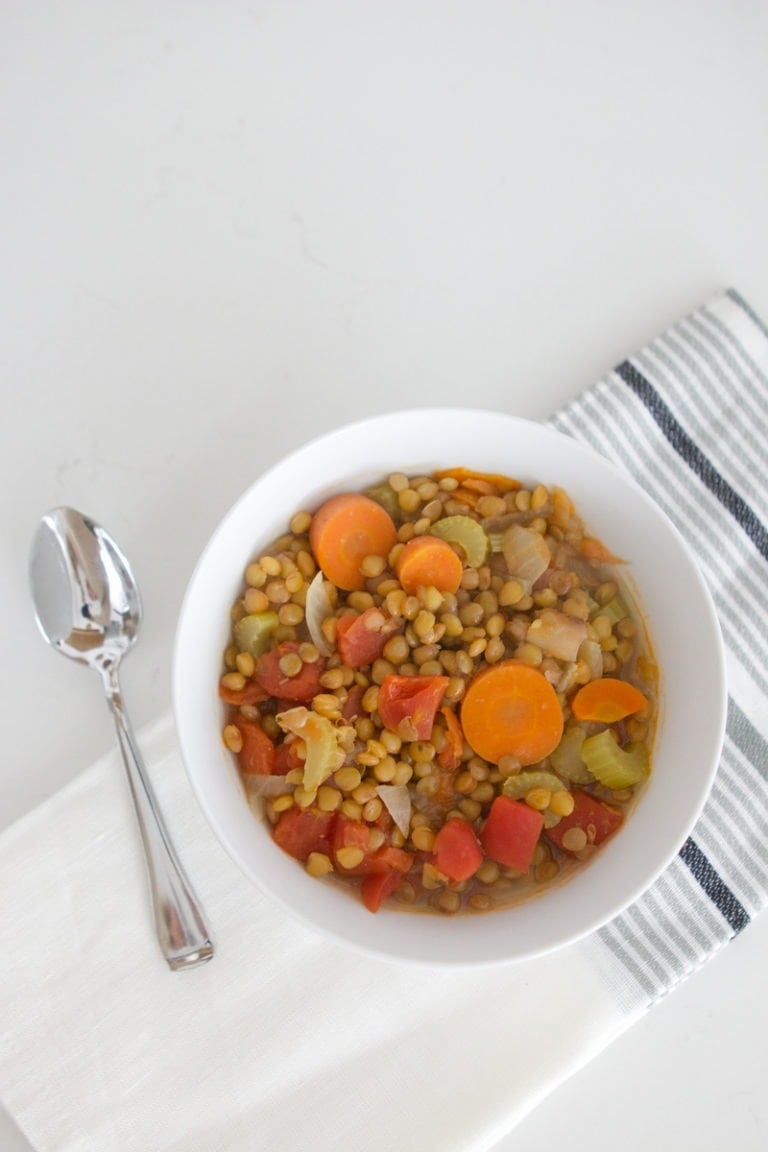 Super Affordable and Delicious Lentil Soup