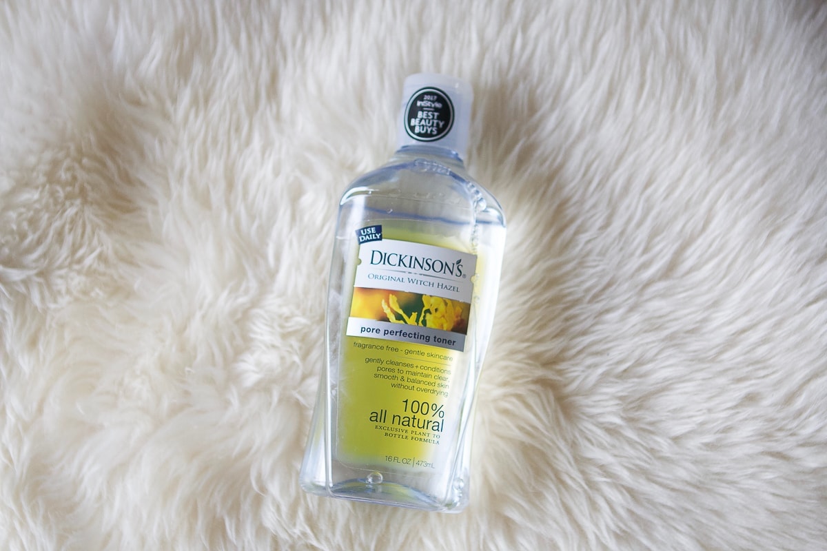 Toner face wash