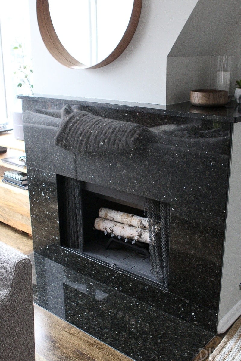 Fireplace makeover plan