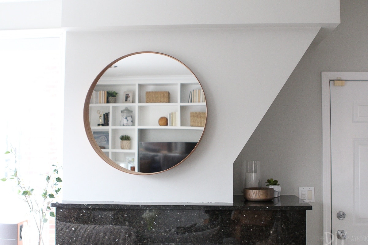 Fireplace with weird angle from flue