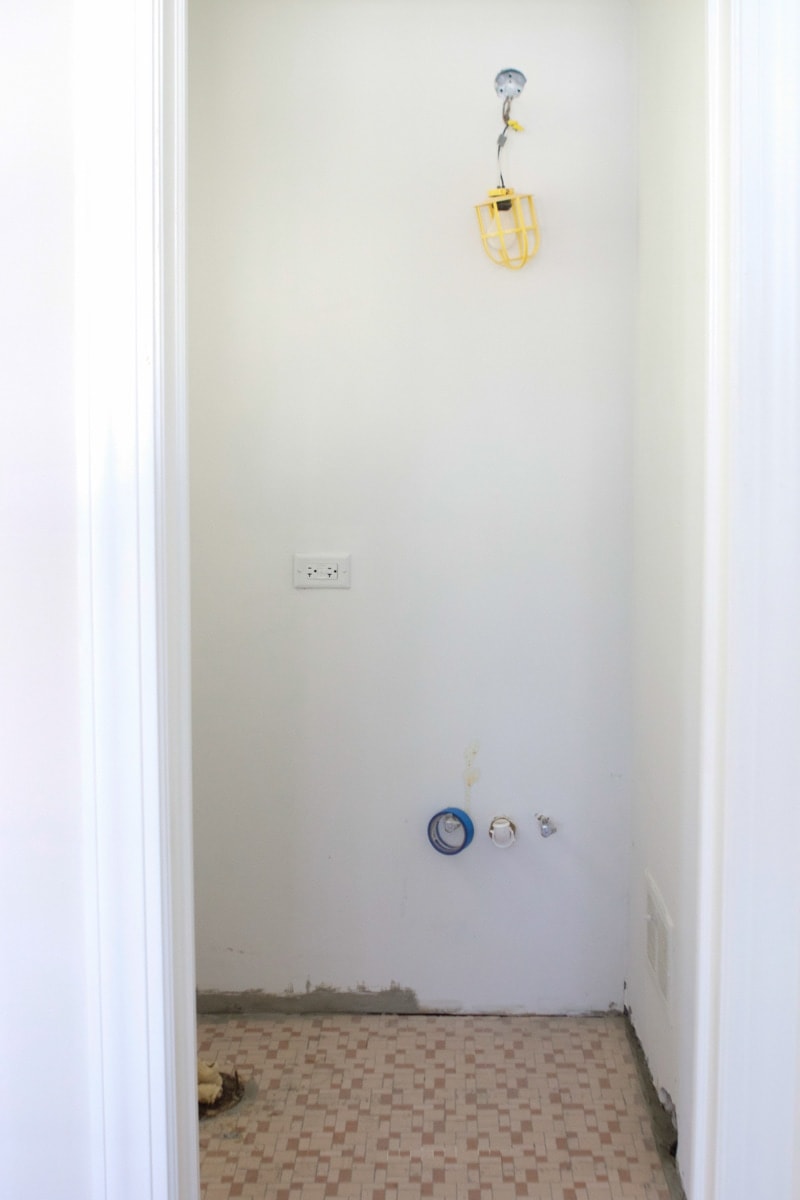 missing light fixture