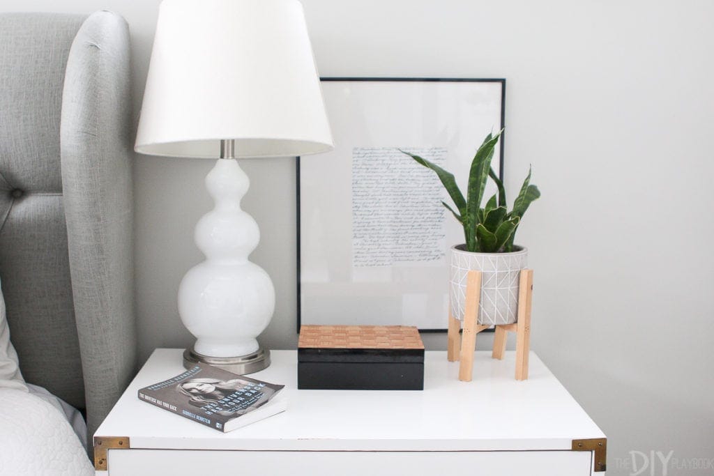 Book on a nightstand